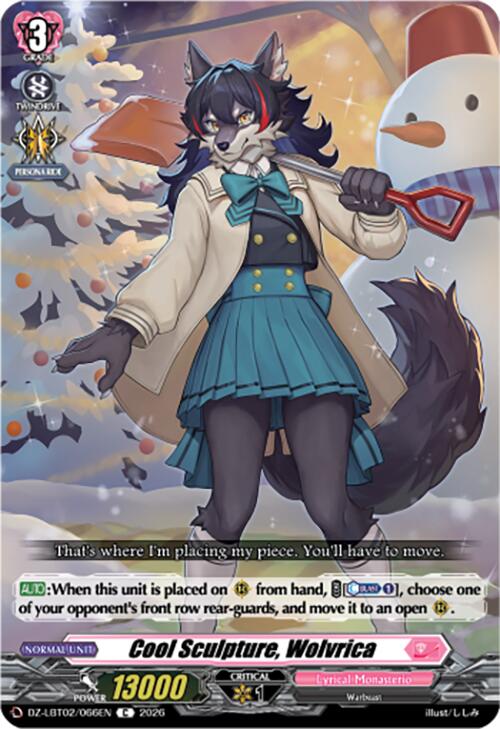 Cool Sculpture, Wolvrica (DZ-LBT02/066EN) [Lyrical Monasterio Season of Wonders]