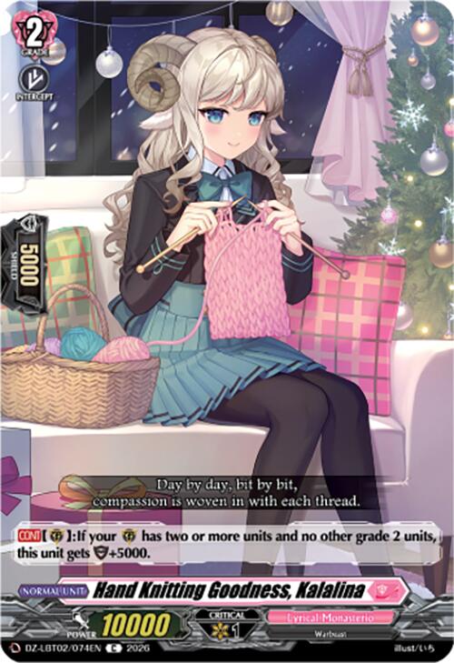 Hand Knitting Goodness, Kalalina (DZ-LBT02/074EN) [Lyrical Monasterio Season of Wonders]