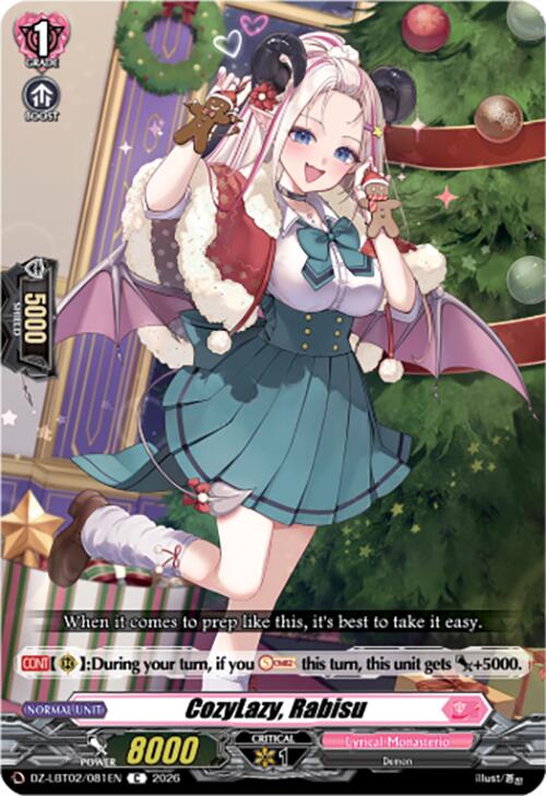 CozyLazy, Rabisu (DZ-LBT02/081EN) [Lyrical Monasterio Season of Wonders]