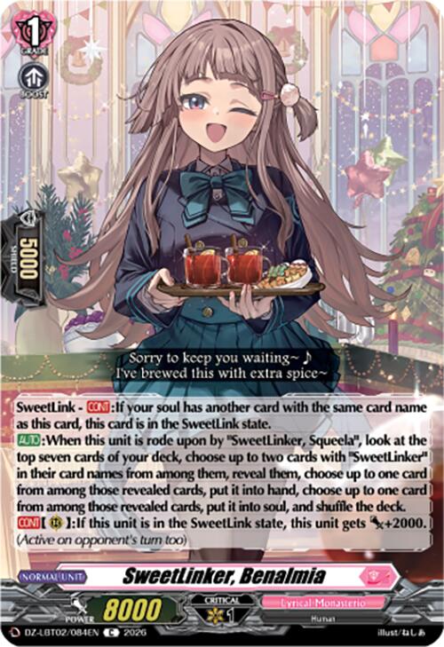 SweetLinker, Benalmia (DZ-LBT02/084EN) [Lyrical Monasterio Season of Wonders]