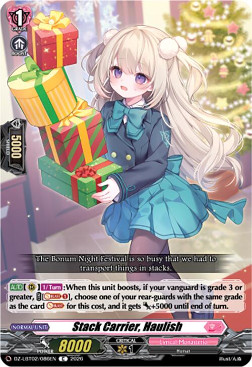 Stack Carrier, Haulish (DZ-LBT02/086EN) [Lyrical Monasterio Season of Wonders]