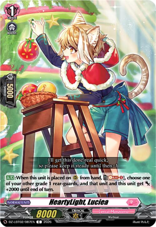 HeartyLight, Luciea (DZ-LBT02/087EN) [Lyrical Monasterio Season of Wonders]