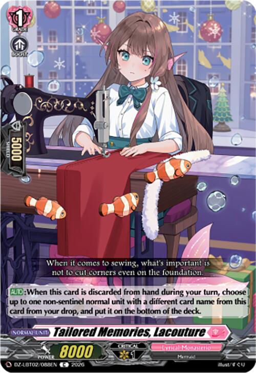 Tailored Memories, Lacouture (DZ-LBT02/088EN) [Lyrical Monasterio Season of Wonders]