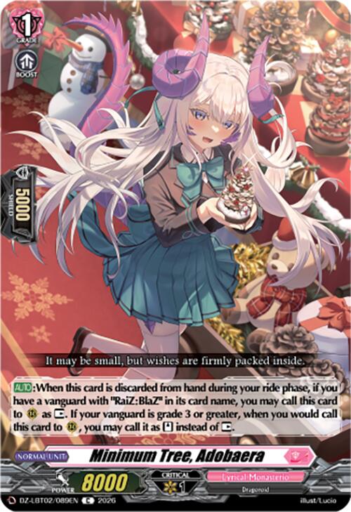 Minimum Tree, Adobaera (DZ-LBT02/089EN) [Lyrical Monasterio Season of Wonders]