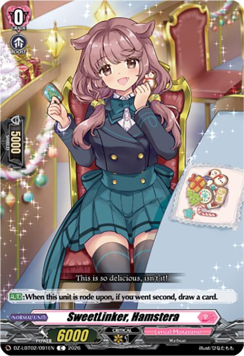 SweetLinker, Hamstera (DZ-LBT02/091EN) [Lyrical Monasterio Season of Wonders]