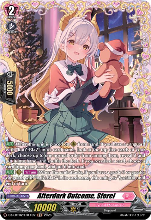 Afterdark Outcome, Sforei (DZ-LBT02/FR11EN) [Lyrical Monasterio Season of Wonders]