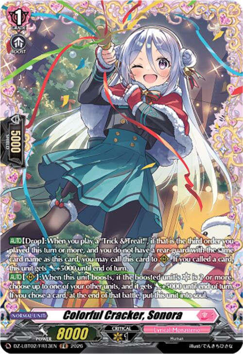 Colorful Cracker, Sonora (DZ-LBT02/FR13EN) [Lyrical Monasterio Season of Wonders]