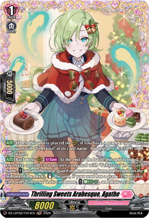 Thrilling Sweets Arabesque, Agathe (DZ-LBT02/FR14EN) [Lyrical Monasterio Season of Wonders]