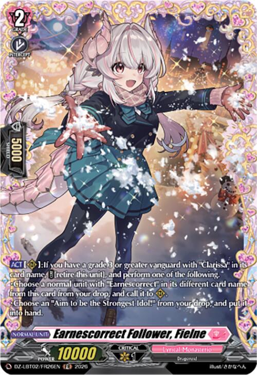 Earnescorrect Follower, Fielne (DZ-LBT02/FR26EN) [Lyrical Monasterio Season of Wonders]