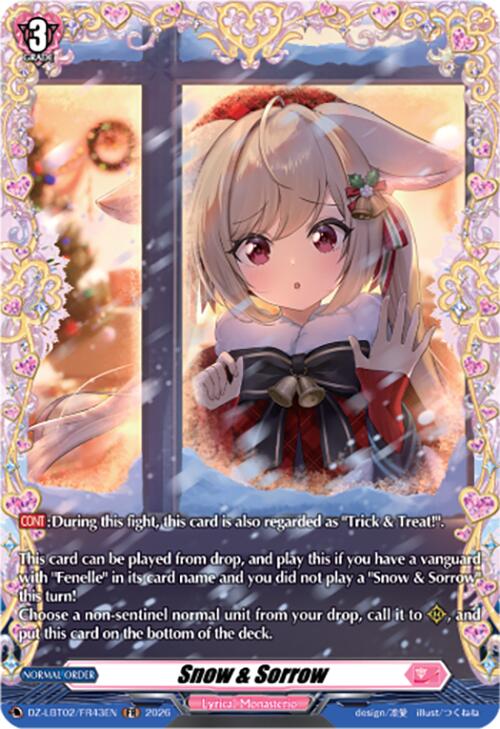 Snow & Sorrow (DZ-LBT02/FR43EN) [Lyrical Monasterio Season of Wonders]