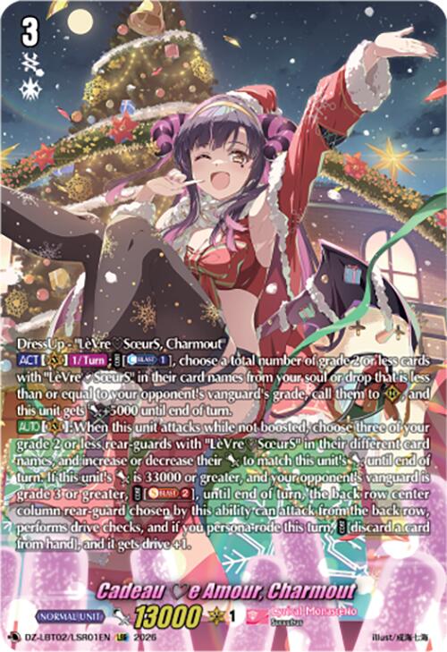 Cadeau e Amour, Charmout (DZ-LBT02/LSR01EN) [Lyrical Monasterio Season of Wonders]