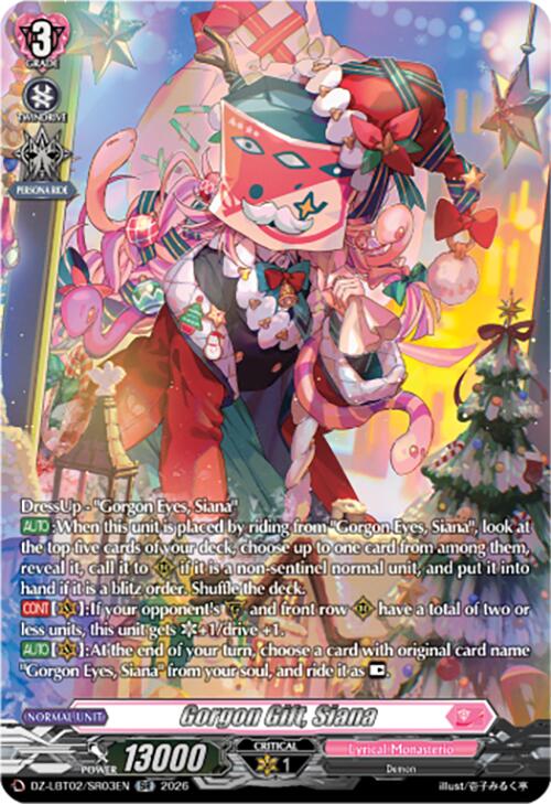 Gorgon Gift, Siana (DZ-LBT02/SR03EN) [Lyrical Monasterio Season of Wonders]