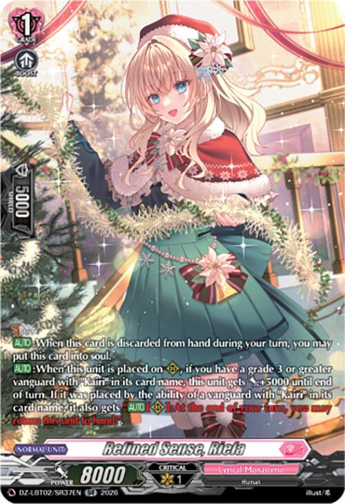 Refined Sense, Riefa (DZ-LBT02/SR37EN) [Lyrical Monasterio Season of Wonders]