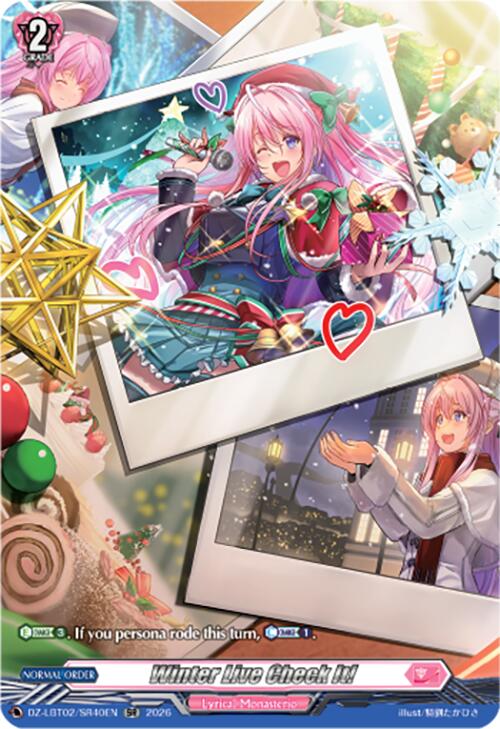 Winter Live Check It! (DZ-LBT02/SR40EN) [Lyrical Monasterio Season of Wonders]