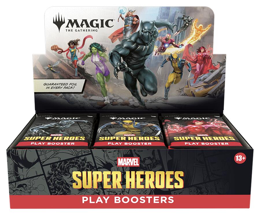 Marvel Super Heroes - Play Booster Display Pre-Order