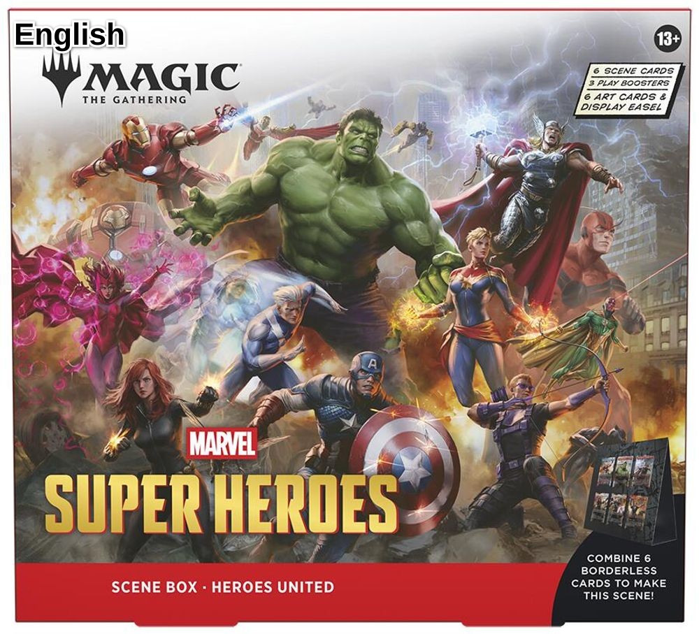 Marvel Super Heroes Scene Box - Heroes United