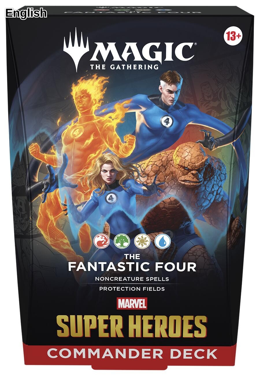 Marvel Super Heroes Commander Deck - The Fantastic Four