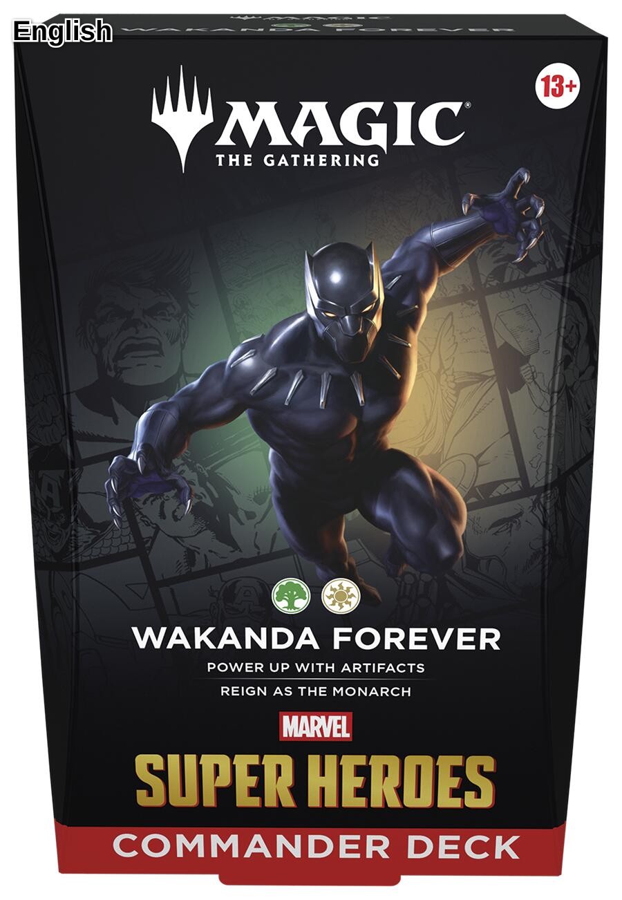 Marvel Super Heroes Commander Deck - Wakanda Forever