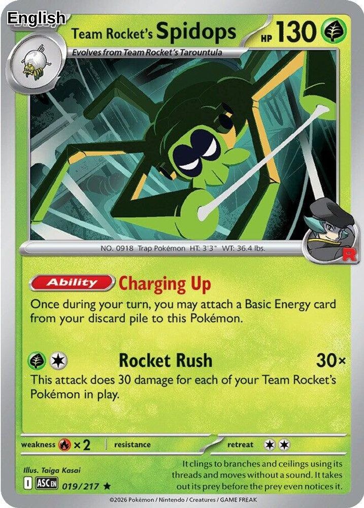Team Rocket's Spidops