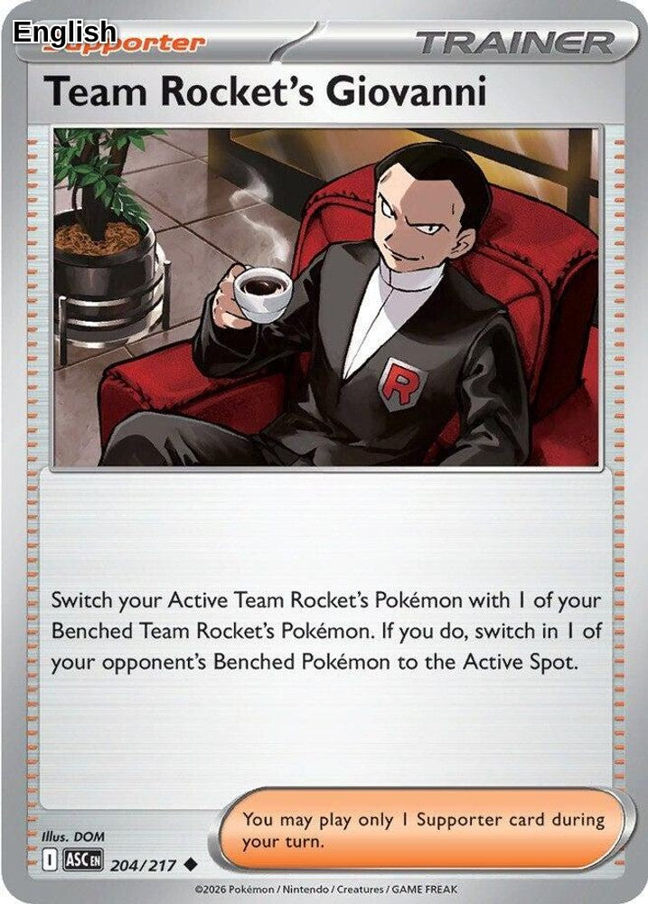 Team Rocket's Giovanni