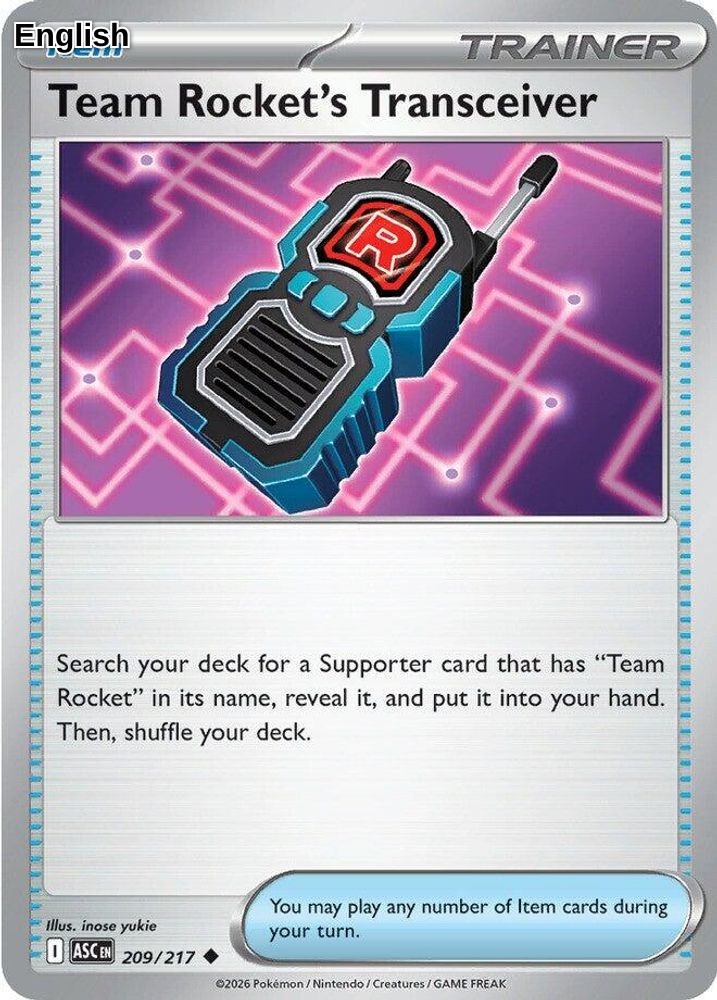 Team Rocket's Transceiver - 209/217