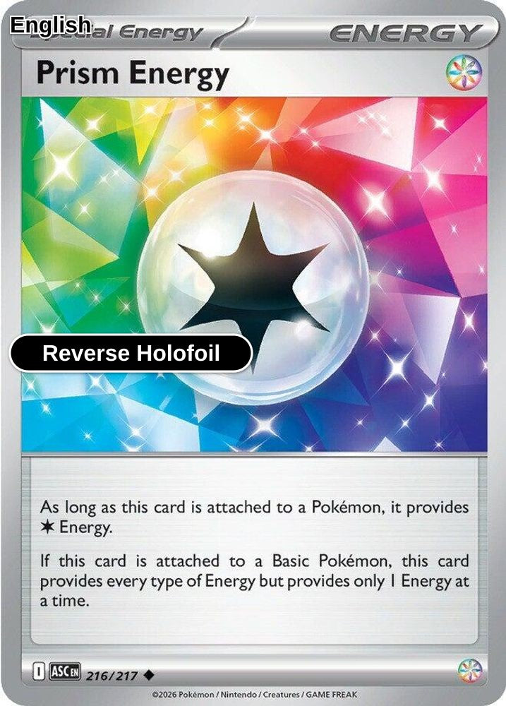 Prism Energy [ASC - 216/217] U ME: Ascended Heroes - Reverse Holofoil