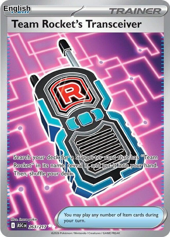 Team Rocket's Transceiver - 263/217