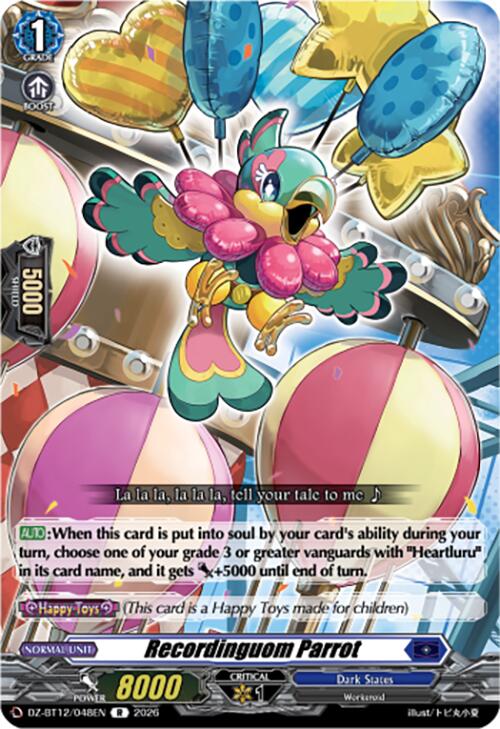 Recordinguom Parrot (DZ-BT12/048EN) [Chasm of Lost Souls]