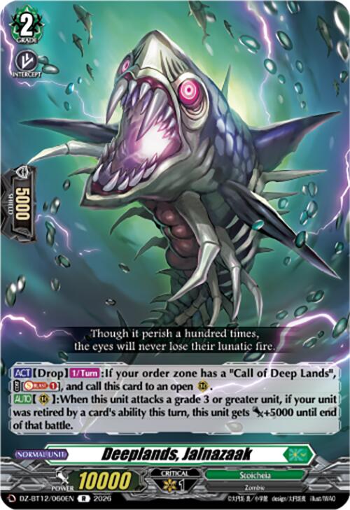 Deeplands, Jalnazaak (DZ-BT12/060EN) [Chasm of Lost Souls]