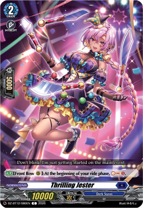 Thrilling Jester (DZ-BT12/080EN) [Chasm of Lost Souls]