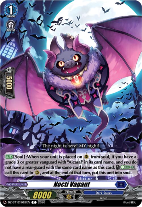 Nocti Vagant (DZ-BT12/082EN) [Chasm of Lost Souls]