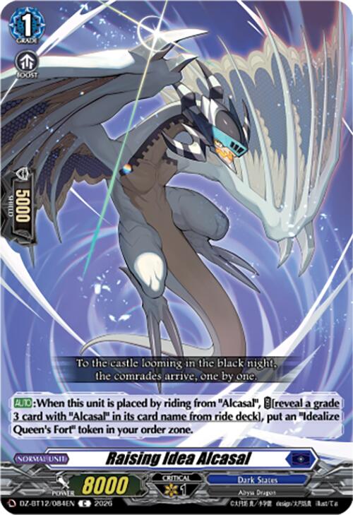 Raising Idea Alcasal (DZ-BT12/084EN) [Chasm of Lost Souls]