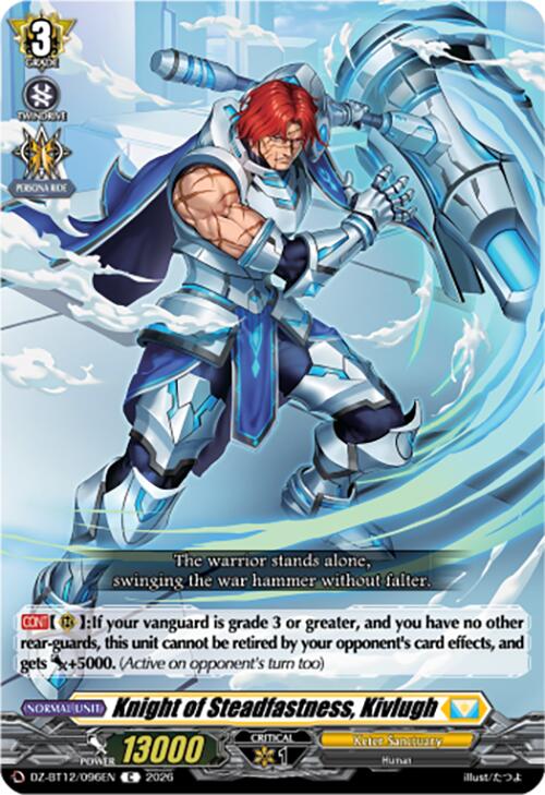 Knight of Steadfastness, Kivlugh (DZ-BT12/096EN) [Chasm of Lost Souls]