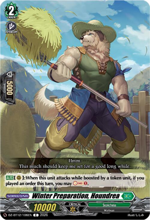 Winter Preparation, Houndrea (DZ-BT12/106EN) [Chasm of Lost Souls]