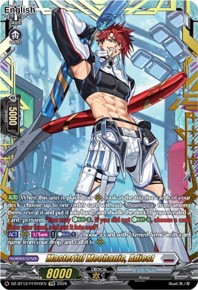 Masterful Mechanic, Adiest (FFR)