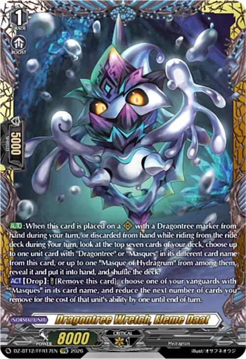 Dragontree Wretch, Eleme Daat (DZ-BT12/FFR17EN) [Chasm of Lost Souls]