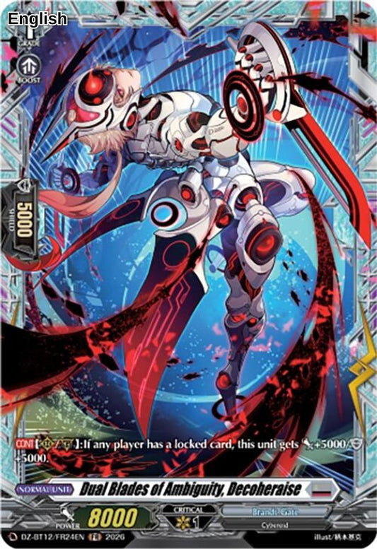 Dual Blades of Ambiguity, Decoheraise (FR)