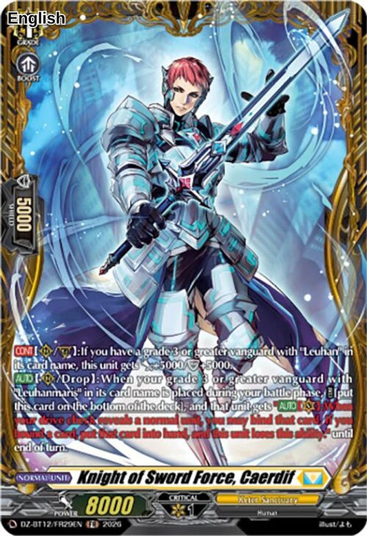 Knight of Sword Force, Caerdif (FR)