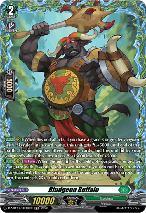 Bludgeon Buffalo (DZ-BT12/FR38EN) [Chasm of Lost Souls]