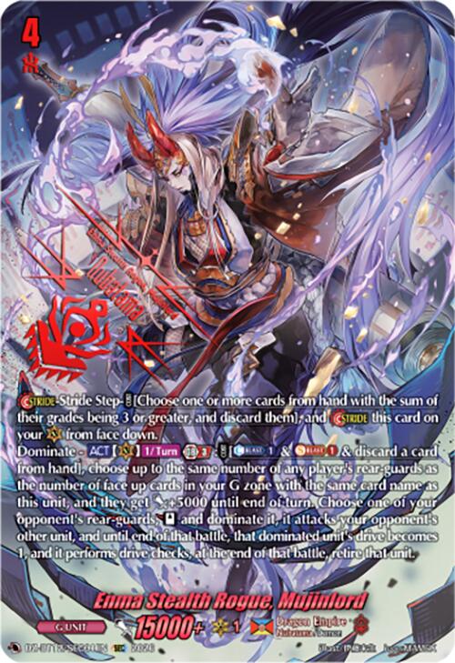 Enma Stealth Rogue, Mujinlord (DZ-BT12/SEC01EN) [Chasm of Lost Souls]