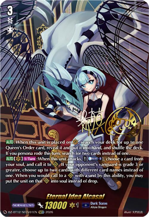 Eternal Idea, Alcasal (DZ-BT12/SECV01EN) [Chasm of Lost Souls]