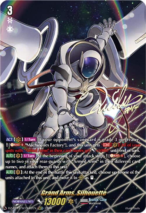 Grand Arms, Silhouette (DZ-BT12/SECV02EN) [Chasm of Lost Souls]