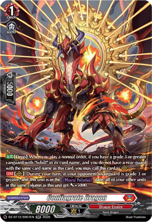 Conflagrate Dragon (DZ-BT12/SR07EN) [Chasm of Lost Souls]