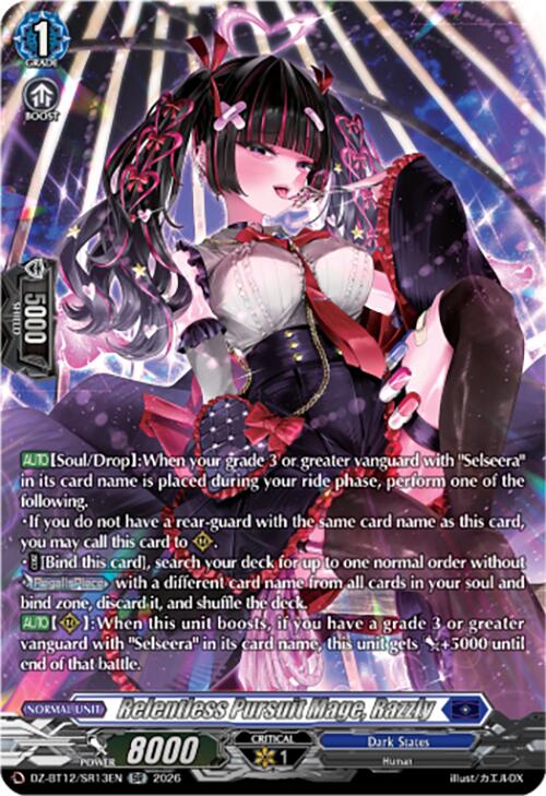 Relentless Pursuit Mage, Razzly (DZ-BT12/SR13EN) [Chasm of Lost Souls]