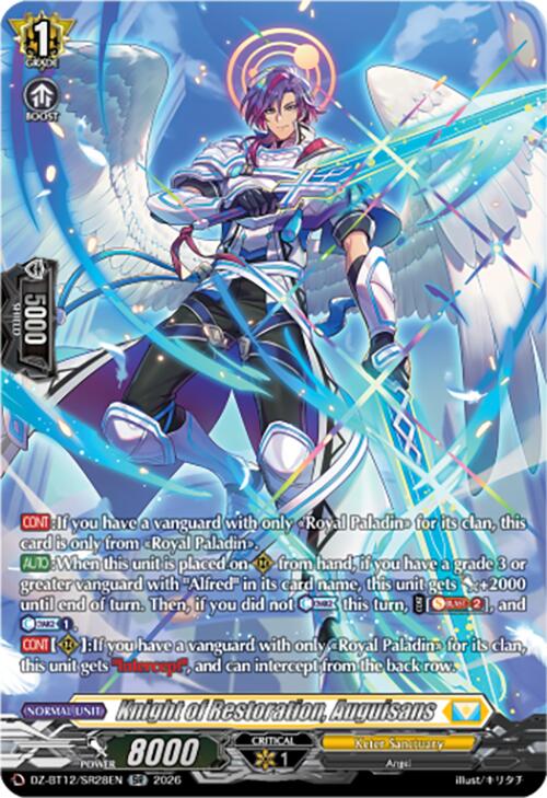 Knight of Restoration, Auguisans (DZ-BT12/SR28EN) [Chasm of Lost Souls]
