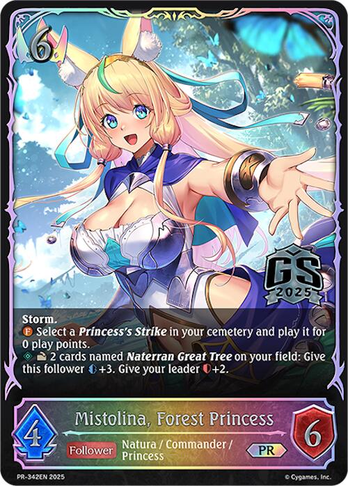 Mistolina, Forest Princess (PR-342EN) [Promotional Cards]