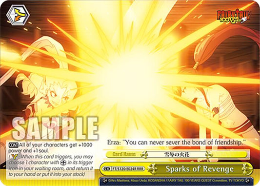 Sparks of Revenge (FT/S120-E024R RRR) [FAIRY TAIL 100 YEARS QUEST]