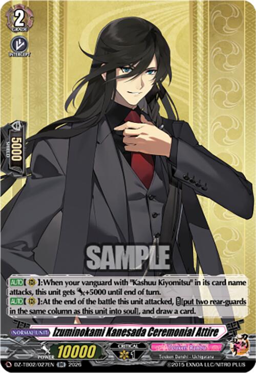 Izuminokami Kanesada Ceremonial Attire (DZ-TB02/027EN) [Touken Ranbu: ONLINE 2026]