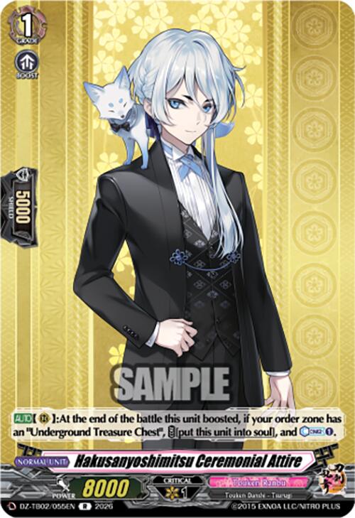 Hakusan Yoshimitsu Ceremonial Attire (DZ-TB02/055EN) [Touken Ranbu: ONLINE 2026]