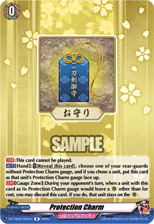Protection Charm (DZ-TB02/064EN) [Touken Ranbu: ONLINE 2026]